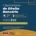 SEMINÁRIO DE DIREITO BANCÁRIO - PARA ESTUDANTES