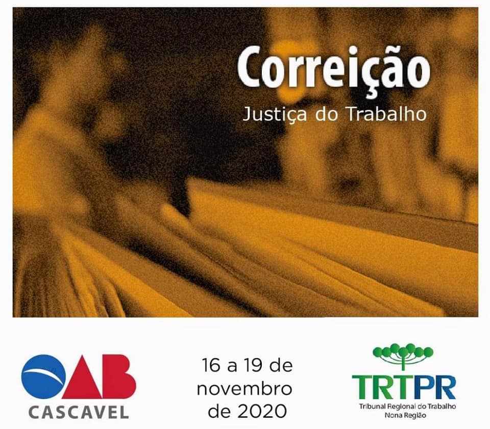 RT programa correições nas 4 Varas do Trabalho de Cascavel