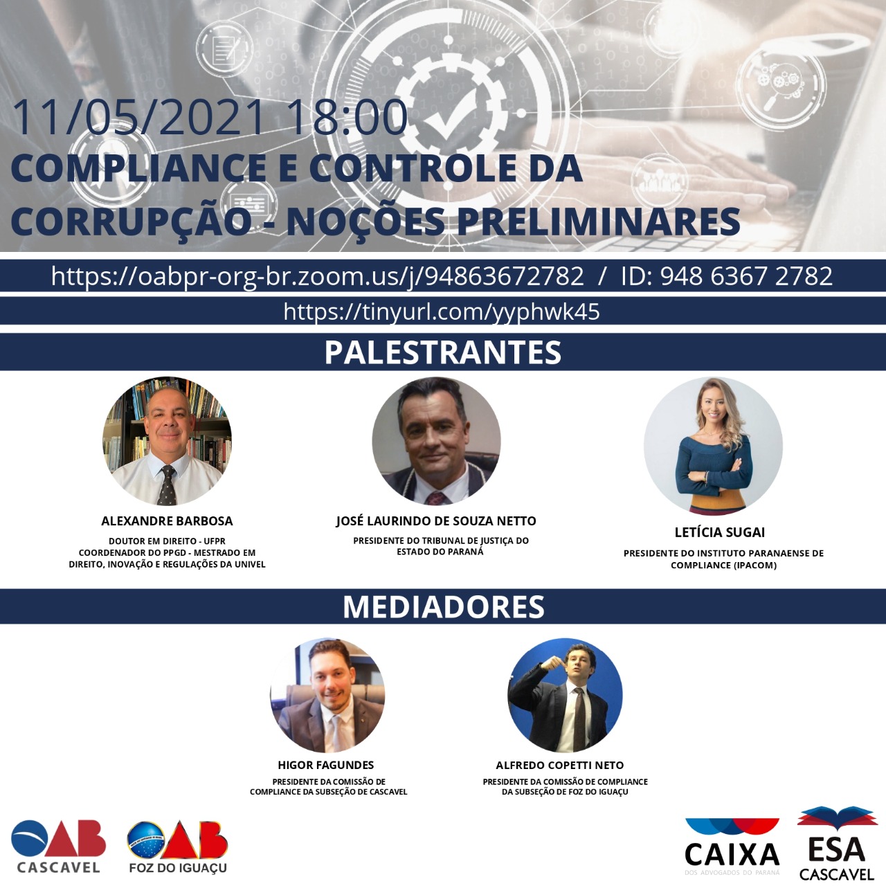 COMPLIANCE E CONTROLE DA CORRUPÇÃO – NOÇÕES PRELIMINARES