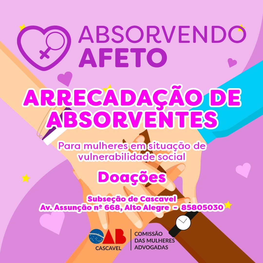 CAMPANHA ABSORVENDO AFETO