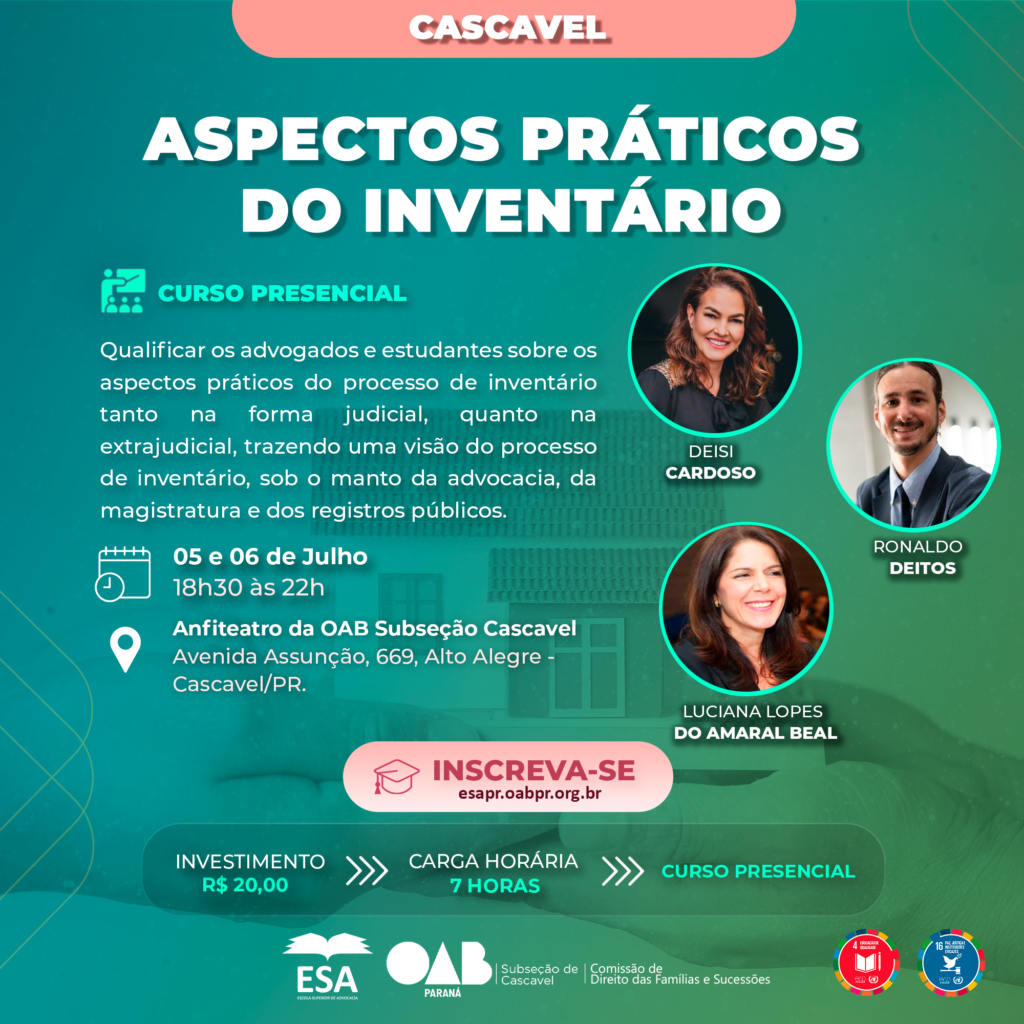 Aspectos Práticos do Inventário 